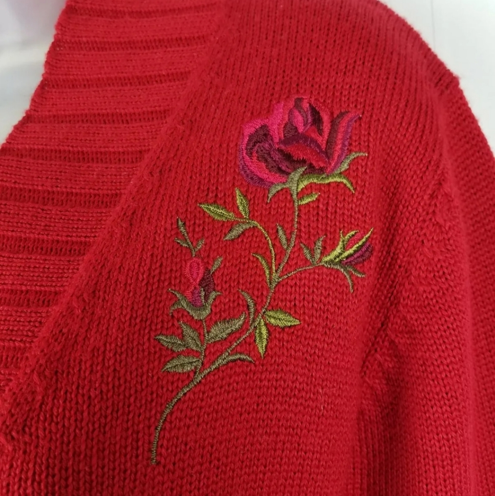 Vtg Rockabilly Sweater S